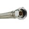 Apollo 3/4 in. Push-to-Connect x 3/4 in. FPT x 18 in. Braided Stainless Steel Water Heater Connector w/ BV FSBBS34F18BV - alternate 1